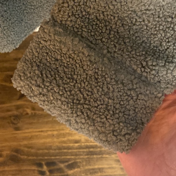 Hem & Thread Gray Fleece Jacket - Picture 3 of 7